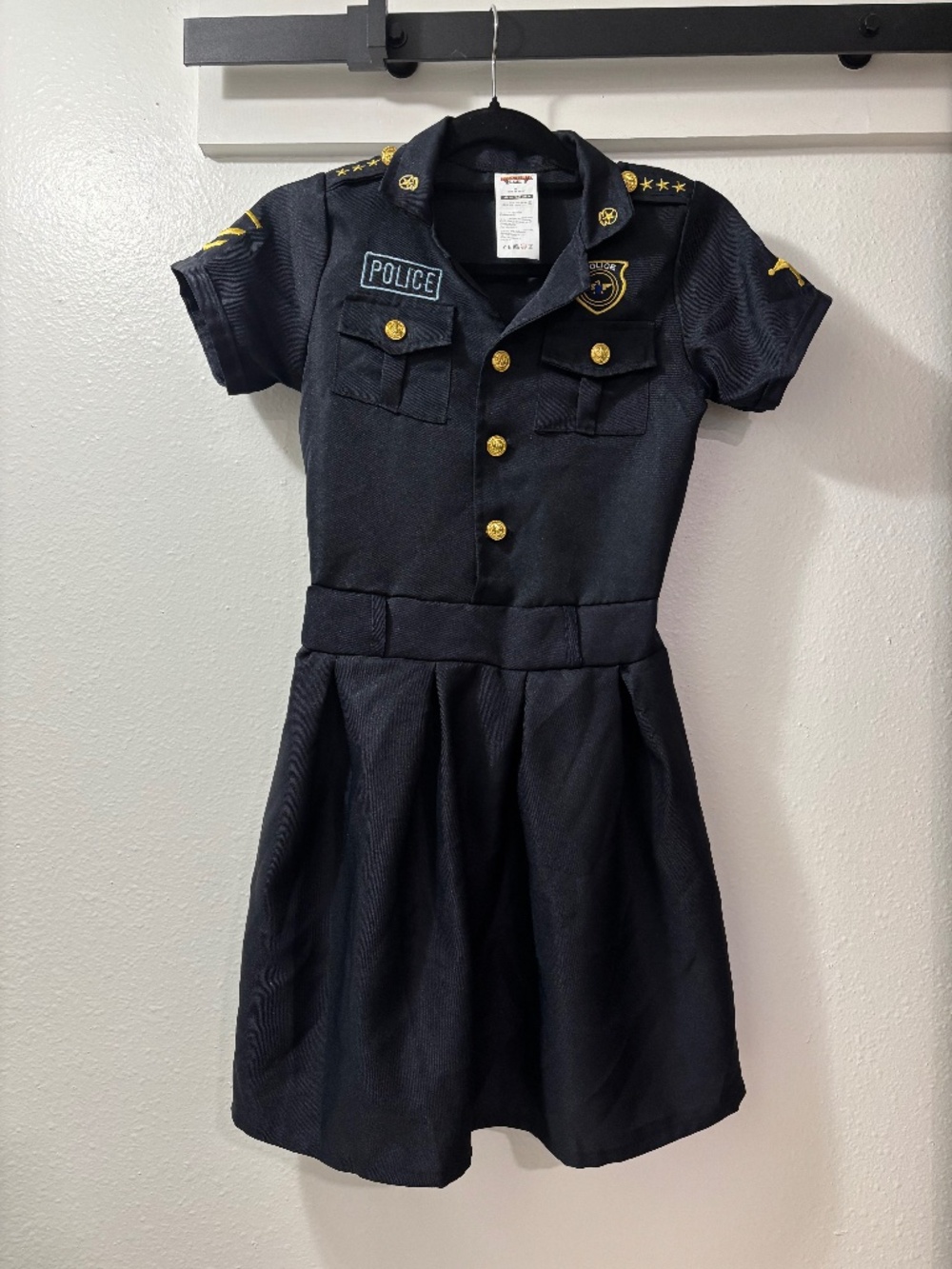 Spooktacular Creations Police Costume for Girls Kids Cop Cosplay Girls L 10/12